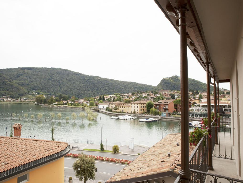 Hotel Sebino Sarnico Bagian luar foto