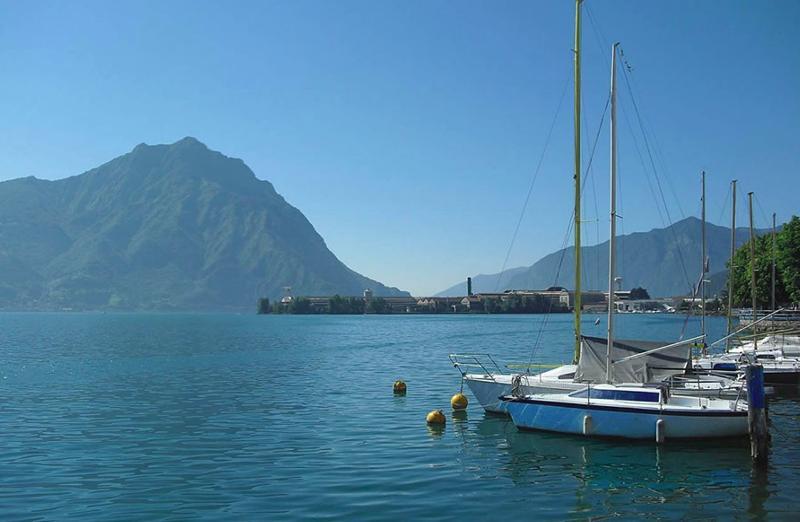Hotel Sebino Sarnico Bagian luar foto